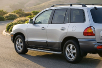 Hyundai Santa Fe 1 2000–2006 Tayga Grey -sivuaskelmat (2 kpl, alumiini) kuva 1