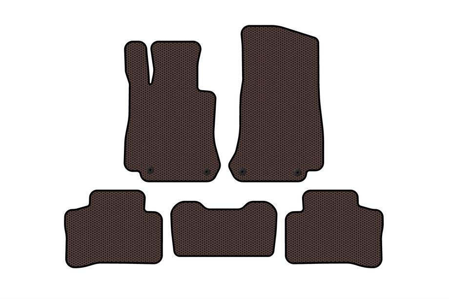 Mercedes GLC X253 2015–2022 Kumimatot Carsuit (Ruskea) Image