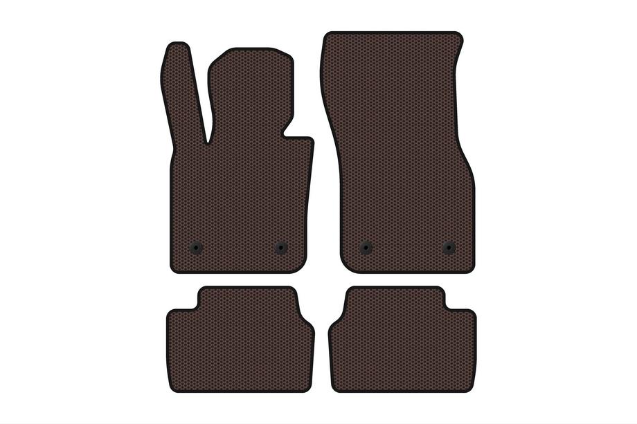 Mini Cooper F55/56/57 2014–2023 Kumimatot Carsuit (F55, 5-ovinen, ruskea) Image