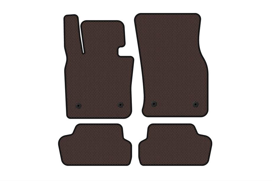 Mini Cooper F55/56/57 2014–2023 Kumimatot Carsuit (F56, ruskea) Image