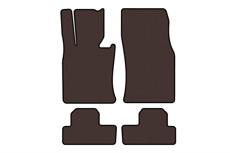 Mini Clubman R55/R56 2007–2014 Carsuit kumimatot matkustamoon (R56, ruskea) Kuva 1