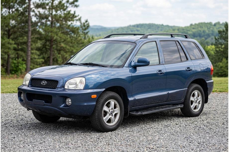 Hyundai Santa Fe 1 2000–2006 RedLine Black sivuportaat (2 kpl, alumiini) Image