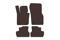 Mini Cooper F55/56/57 2014–2023 Carsuit kumimatot matkustamoon (S F56, ruskea) kuva 1