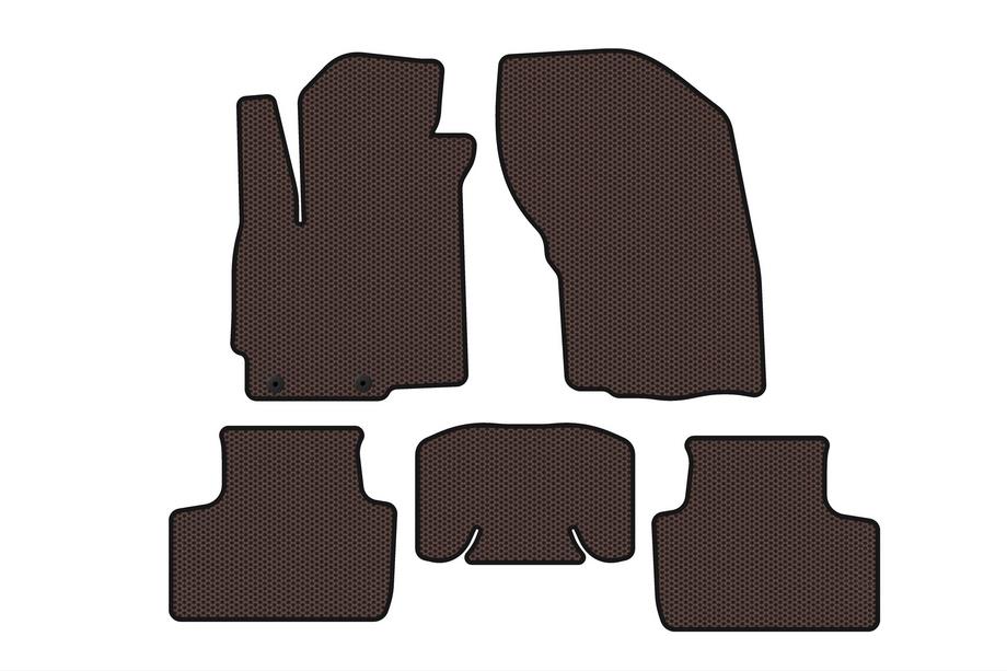 Mitsubishi ASX 2010–2023 Kumimatot Carsuit (2019-2023, ruskea) Image