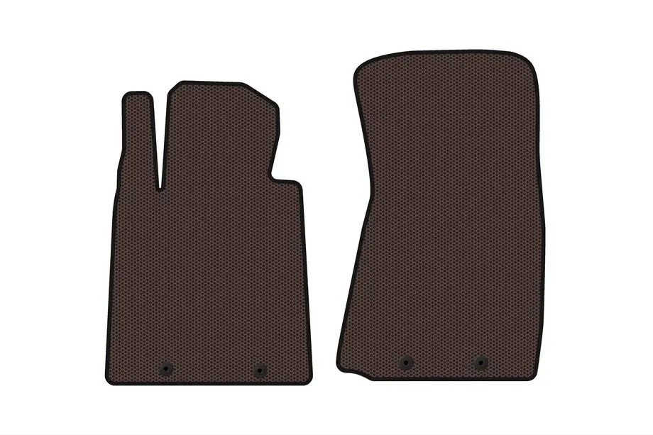 Nissan 370Z 2008–2021 Carsuit kumimatot matkustamoon (Coupe, ruskea) Image