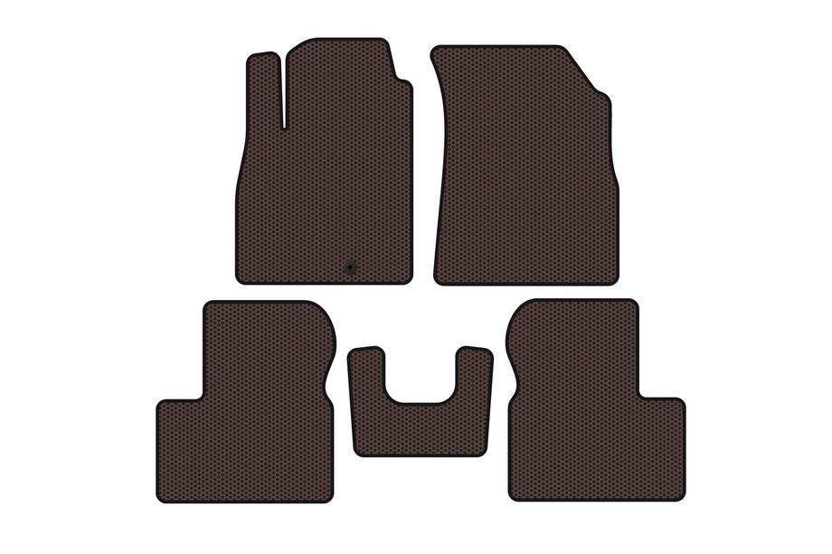 Nissan Micra K13 2011–2016 Kumimatot Carsuit (Ruskea) Image