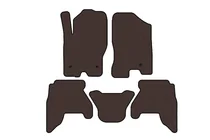 Nissan Pathfinder R51 2005–2014 Carsuit V1 kumimatot (2 riviä, ruskea, 2010-2014) kuva 1