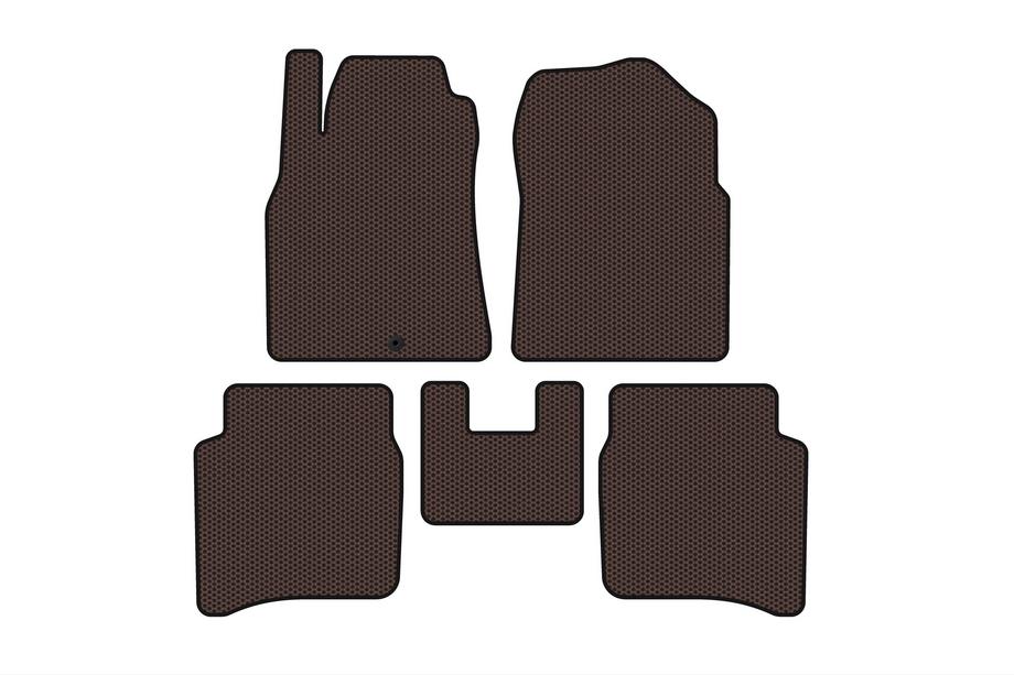 Nissan Primera P12 2002–2007 Kumimatot Carsuit (SD, ruskea) Image