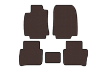 Nissan Tiida 2011–2014 Kumimatot Carsuit (HB, ruskea) kuva 1