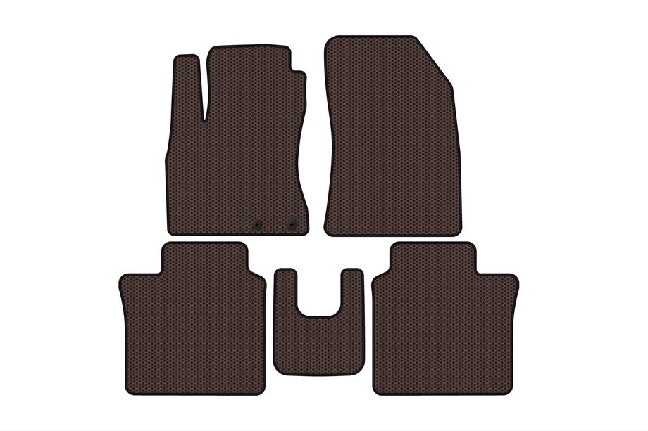 Nissan Note 2012–2020 Kumimatot Carsuit (HB, ruskea) Image