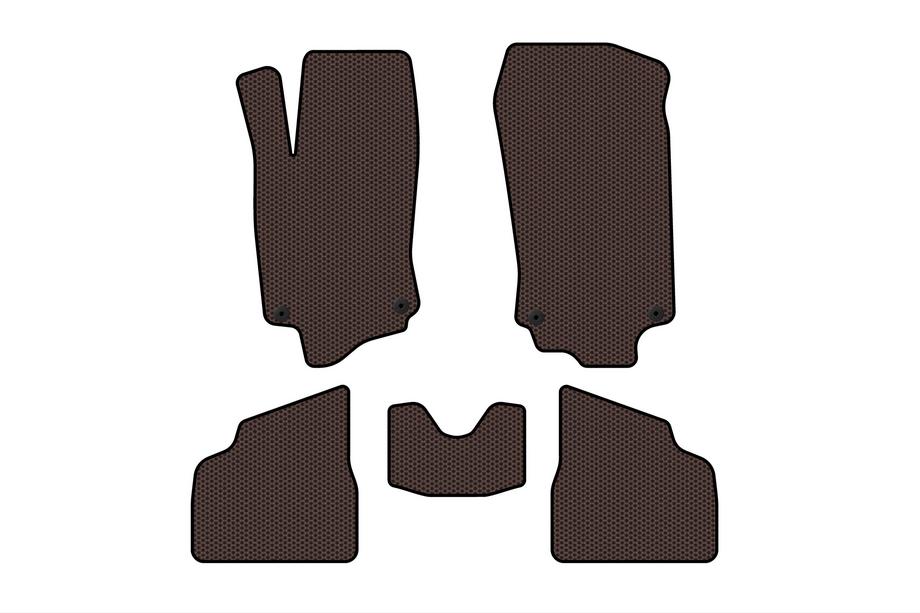 Opel Corsa C 2000–2006 Kumimatot Carsuit (Ruskea) Image