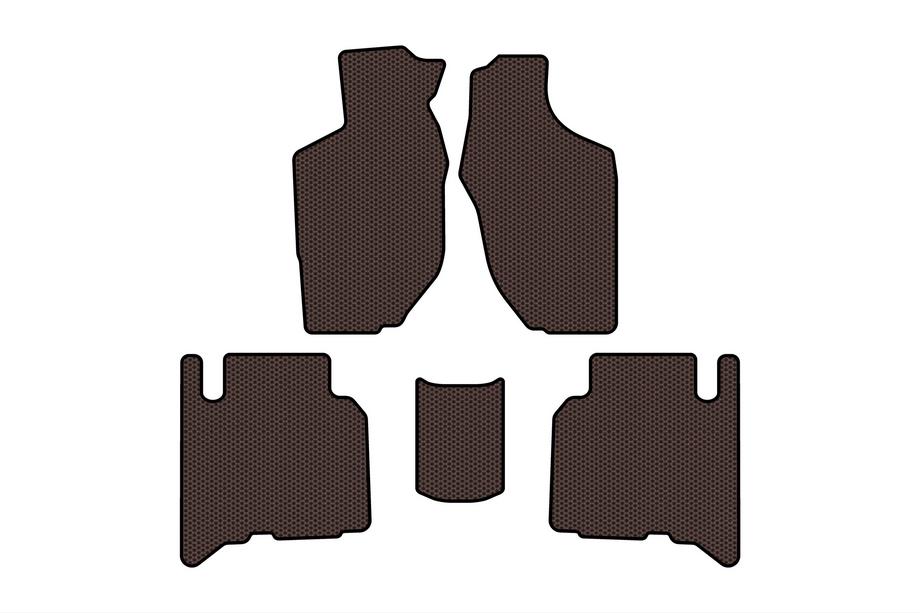 Opel Frontera 1998–2003 Kumimatot Carsuit (5-ovinen, ruskea) Image