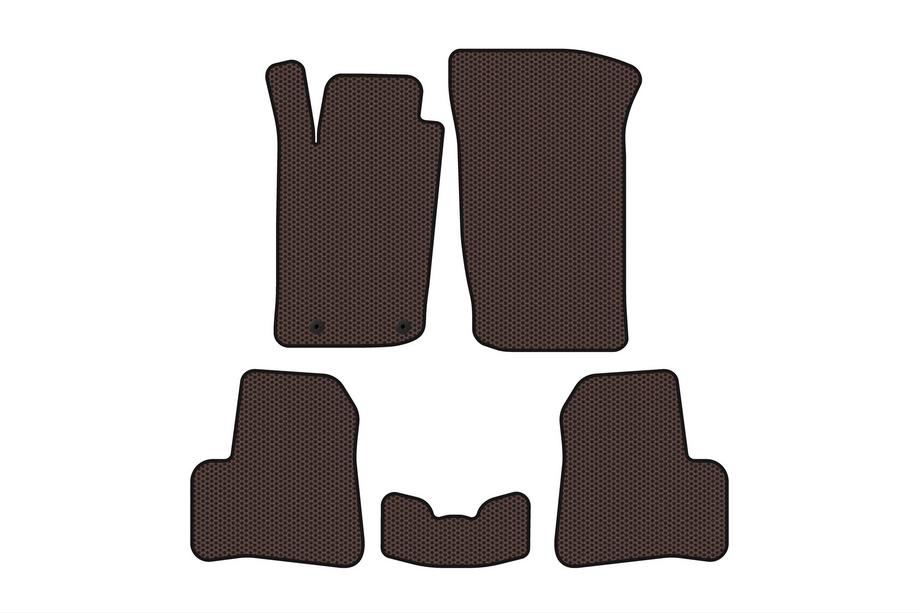 Peugeot 206 1998–2024 Kumimatot Carsuit (1998-2009, Ruskea) Image