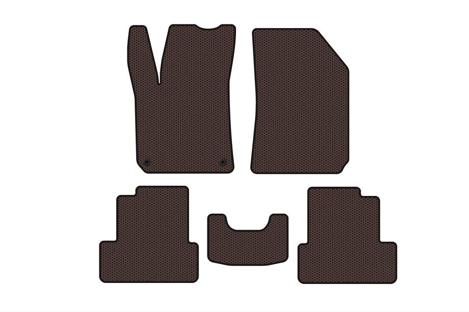 Peugeot 308 2014–2021 Kumiset automatot Carsuit (ruskea, HB) Image