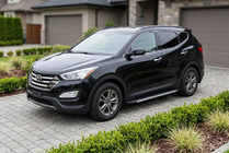 Hyundai Santa Fe 3 2012–2018 Duru sivuportaat (2 kpl, alumiini) kuva 1