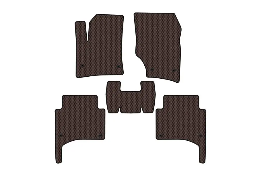 Porsche Cayenne 2003–2010 Kumimatot Carsuit (Ruskea) Image