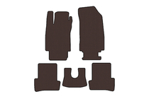 Renault Clio III 2005–2012 Kumimatot Carsuit (Ruskea) kuva 1
