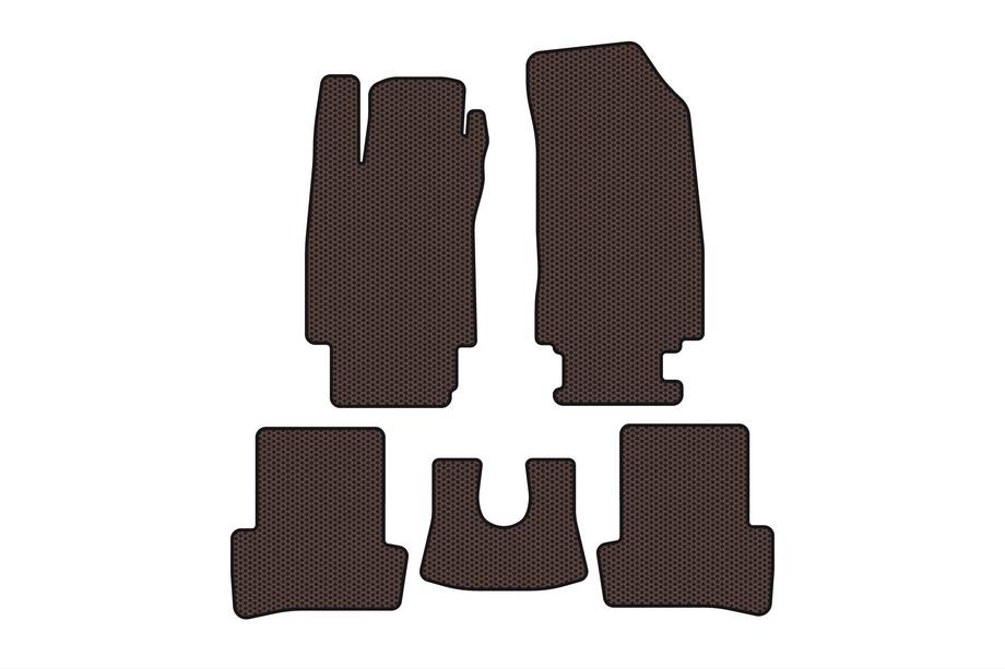 Renault Clio III 2005–2012 Kumimatot Carsuit (Ruskea) Image
