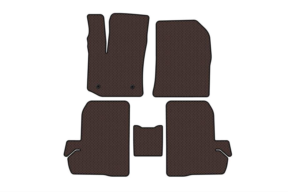 Renault Dokker 2013–2022 Kumimatot Carsuit (Ruskea) Kuva 1