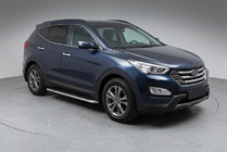 Hyundai Santa Fe 3 2012–2018 Maydos V1 sivuportaat (2 kpl, alumiini ↗ ruostumaton teräs) kuva 1