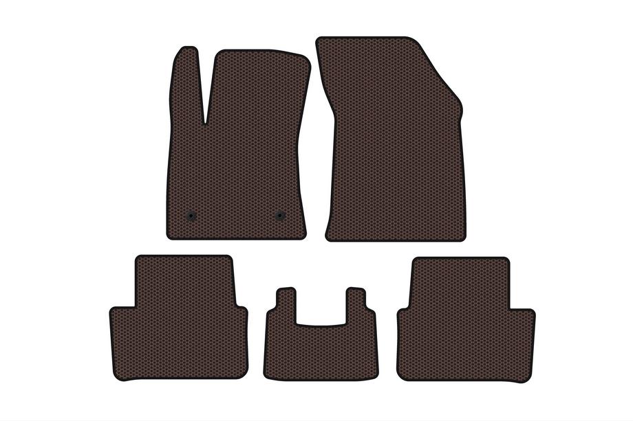 Renault Megane IV 2016–2025 Kumimatot Carsuit (2016-2020, SW, ruskea) Image