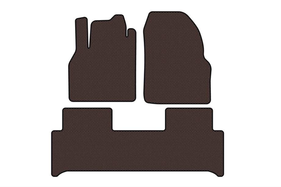 Renault Scenic/Grand 2003–2009 Kumimatot Carsuit (Ruskea) Image