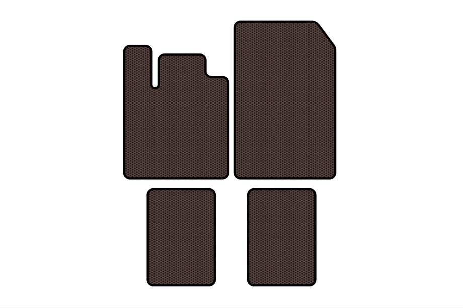 Renault Twingo 2007–2014 Kumimatot Carsuit (Ruskea) Image