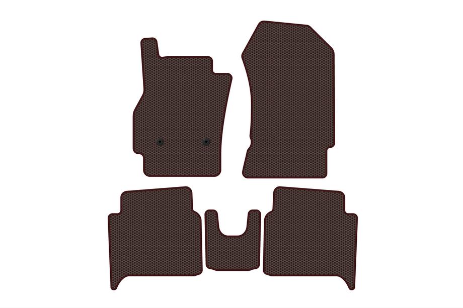Renault Zoe 2012–2019 Kumimatot Carsuit (HB, ruskea) Image
