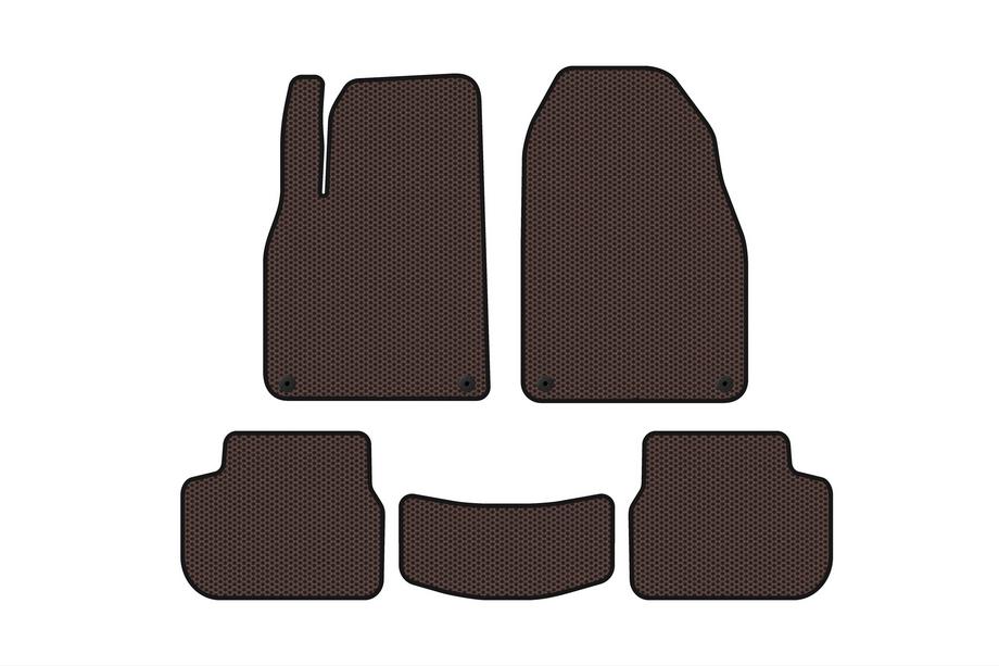 Saab 9-3 2002–2014 Kumimatot Carsuit (Ruskea) Image
