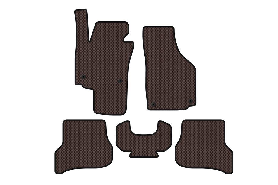 Seat Altea 2004–2015 Kumimatot Carsuit (Ruskea) Image