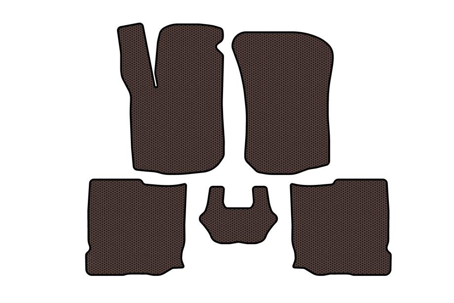 Seat Leon 1999–2005 Kumimattosarja Carsuit (HB, 5-ovinen, ruskea) Image