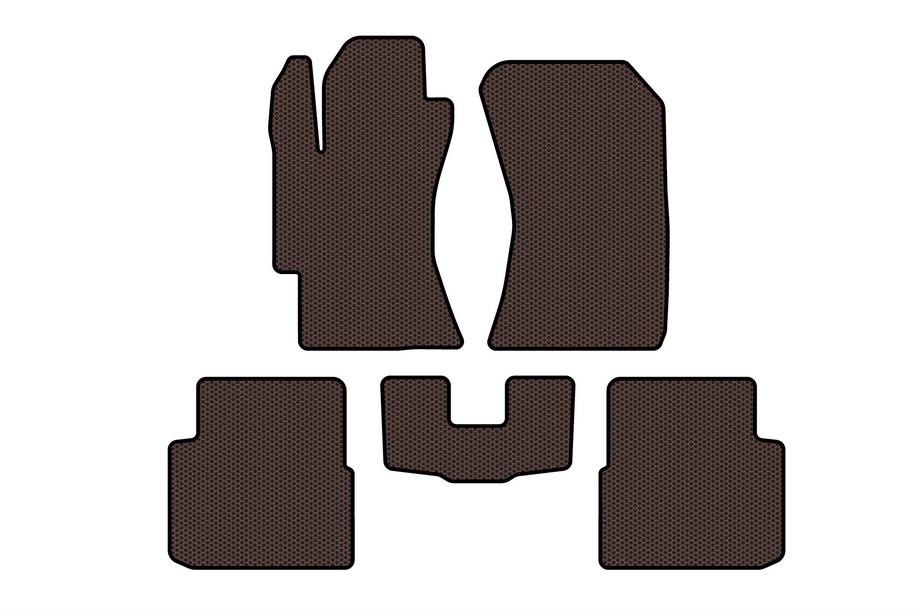 Subaru Impreza 2007–2011 Kumimatot Carsuit (HB, ruskea) Image