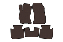 Subaru Legacy 2009–2014 Kumimatot Carsuit (2009-2013, SD, ruskea) kuva 1