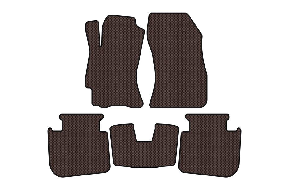 Subaru Legacy 2009–2014 Kumimatot Carsuit (2009-2013, SD, ruskea) Image