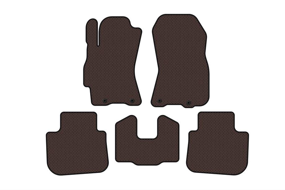 Subaru Outback 2009–2014 Kumimatot Carsuit (Ruskea) Image