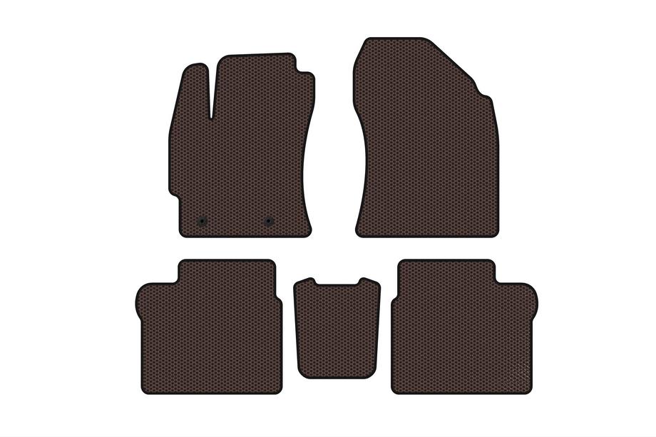 Toyota Corolla 2013–2019 Kumimatot Carsuit (2016-2019, SD, ruskea) Image