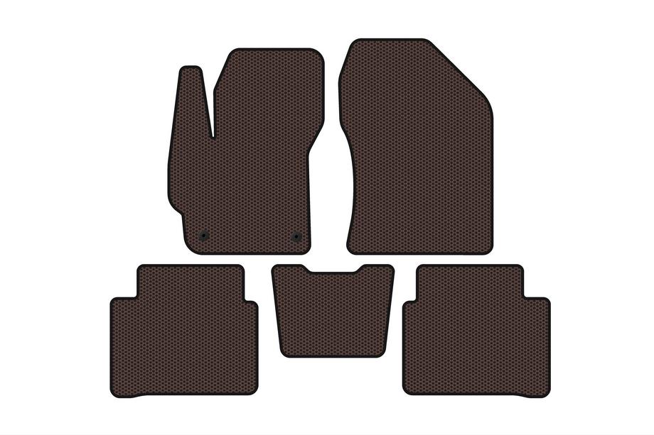 Toyota Corolla 2019– Kumimatot Carsuit (SD, ruskea) Image