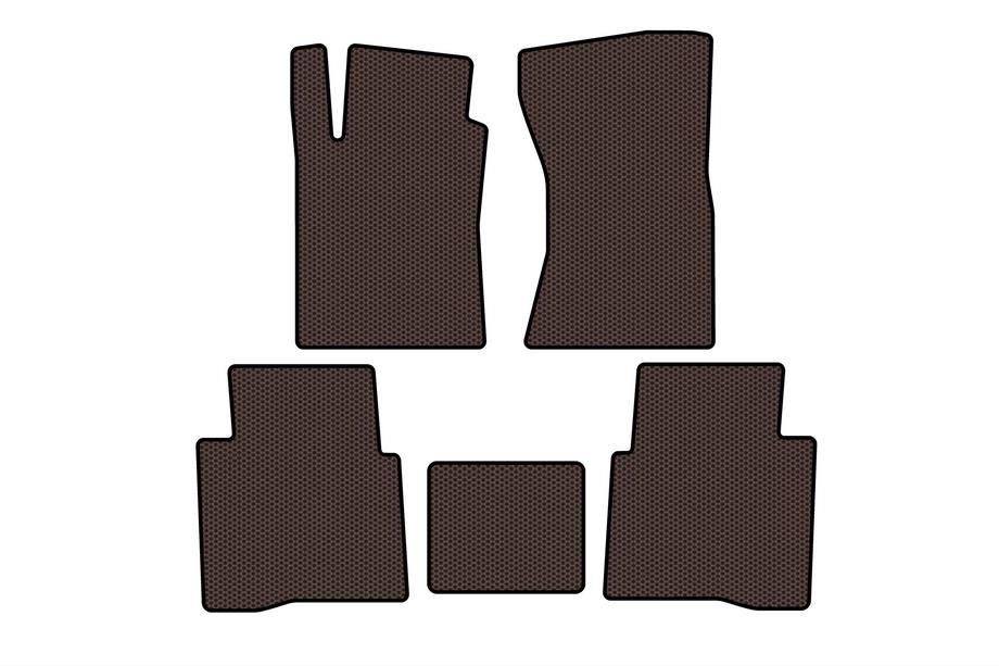 Toyota Fortuner 2006–2015 Kumimatot Carsuit (Ruskea) Image