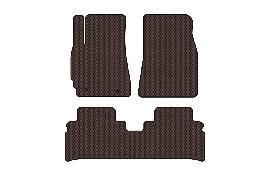 Toyota Highlander 2000–2008 Kumimatot Carsuit (Ruskea) Image