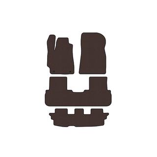 Carsuit kumimatot matkustamoon (2 istuinriviä, ruskea) kuva 1