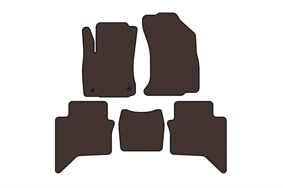 Toyota Hilux 2015– Kumimatot Carsuit (Ruskea) Kuva 1