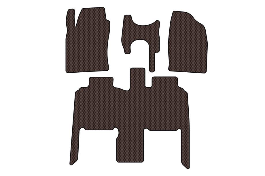 Toyota Previa 2000–2006 Kumimatot Carsuit (Ruskea) Image