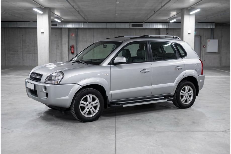 Hyundai Tucson JM 2004– RedLine V1 sivuportaat (2 kpl, alumiini) Image