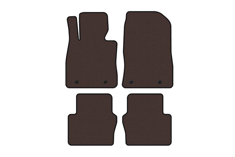 Toyota Yaris 2010–2020 Kumimatot Carsuit (Electro, 2017-2020, SD, ruskea) Image