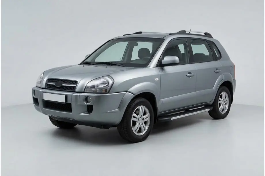 Hyundai Tucson JM 2004– Duru sivuportaat (2 kpl, alumiini) Image