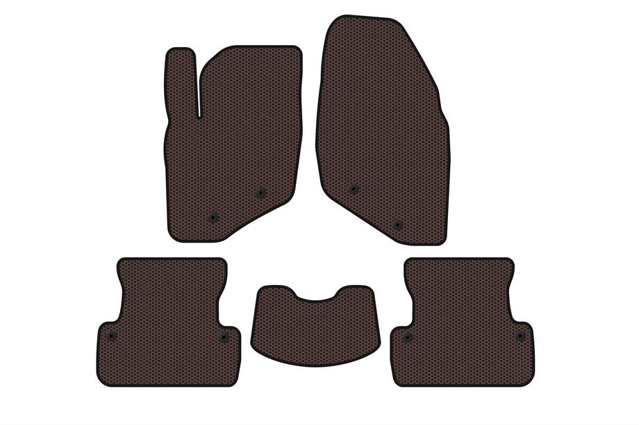 Volvo S60 2000–2009 Kumimatot Carsuit (SD, ruskea) Image