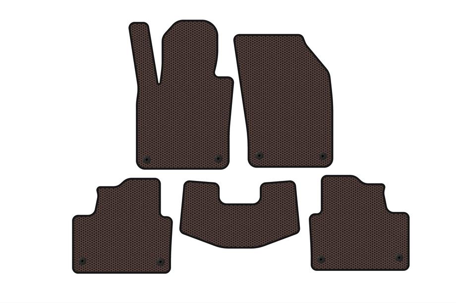 Volvo S60 2019– Kumimatot Carsuit (Ruskea) Image
