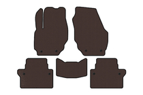 Volvo S80 2006–2016 Kumimatot Carsuit (Ruskea) kuva 1
