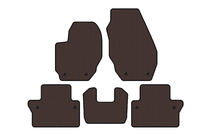 Volvo V70 2007–2013 Kumimatot Carsuit (Ruskea) kuva 1