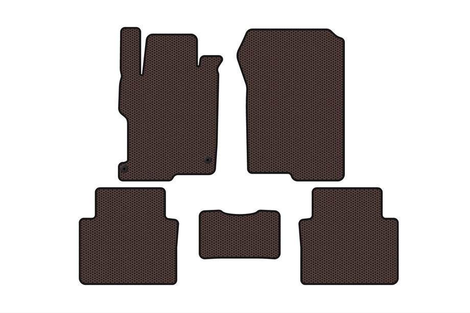 Honda Accord IX 2013–2017 Kumimatot Carsuit (SD, ruskea) Image